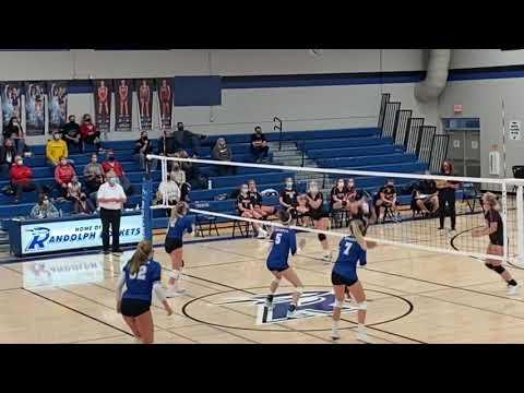 Video of Varsity 2020- OH/DS - Serve/Serve Receive/Defense Royal Blue Jersey#2