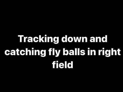 Video of Fielding Film (backing up the throw, catching fly balls)