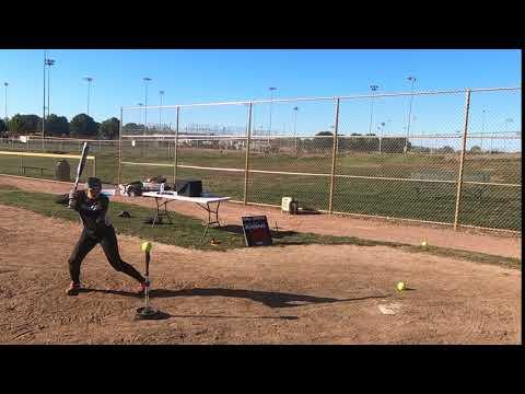 Video of Exit Velocity off tee