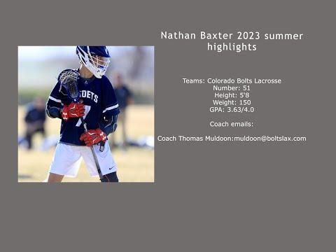 Video of Nathan Baxter Summer Highlights 2023