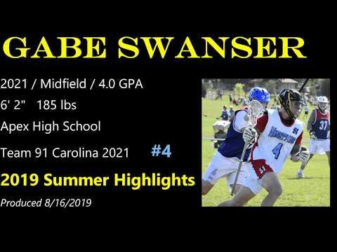 Video of 2019 Summer Lacrosse Highlights