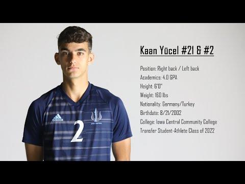 Video of Kaan Yücel 2021 College Soccer Highlights - Iowa Central Community College