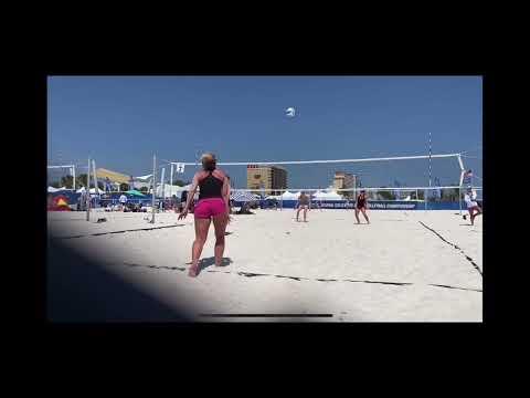 Video of Faith FAUCHER 2023 Beach volleyball highlights