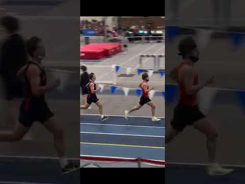 Video of 1000m Race [2:49] Orange Singlet