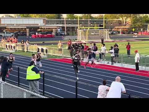 Video of 100m at Conference (Lane 8)