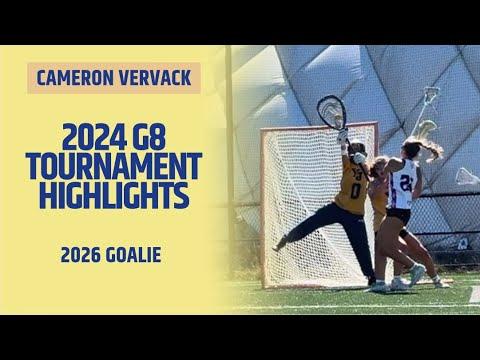 Video of Cameron Vervack - G8 Tournament Highlights 2024