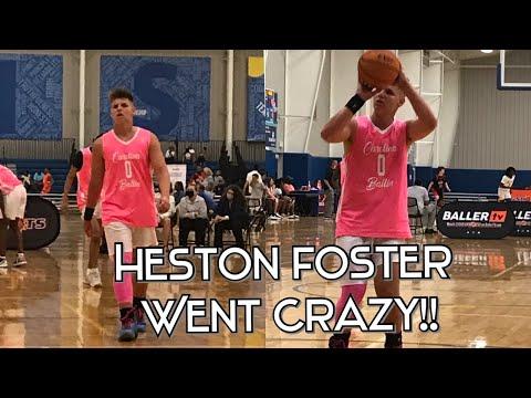 Video of The Gronk of basketball Heston foster averages 27PPG and breaks the big shots scoring record! 