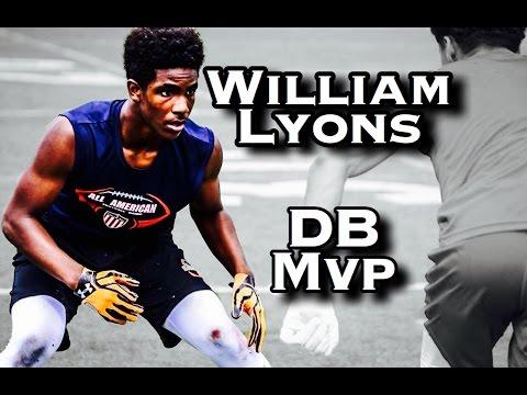 Video of All Americam Football Camp 2016 MVP DB