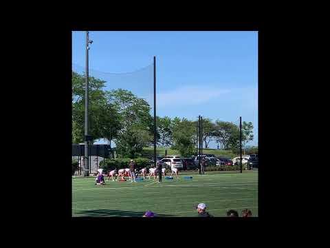 Video of Gage Homola TE Northwestern Camp 6/18/22