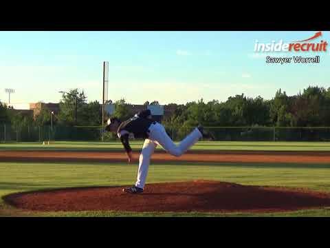 Video of Sawyer Worrell - Pitching - Class of 2019