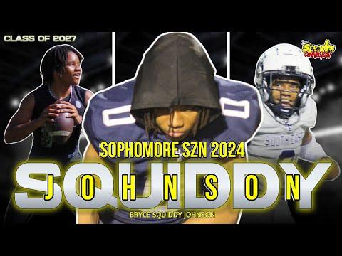 Video of Bryce SQuiddy johnson Sophomore season highlights!