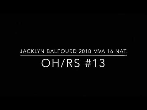 Video of Jacklyn Balfourd 2018 club season 