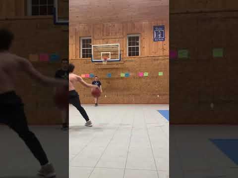 Video of Pound dribble into Three