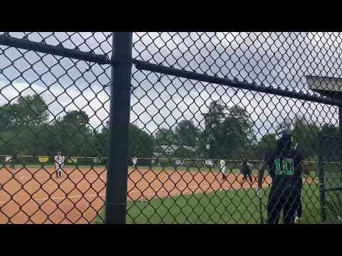 Video of BCHS vs Shelby 4/30/24; Ella Pursley #6 Batting, 2 Rn Double off of Fence (210ft)