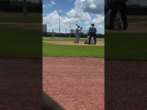 Video of Peter Hrousis Hitting Summer 2022