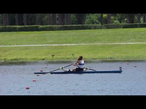 Video of D. Cox, Thursday Time Trials, 2023 USRowing Youth Nationals