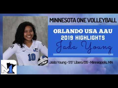 Video of Jada Young M1 Orlando 2019 Tournament Highlights 15-1's