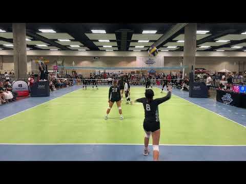 Video of Lizzie Kraft #29 - Transpacific Volleyball Tournament - Na Keiki Mauloa 17s vs. Ka'ulukoa 18s Set 1