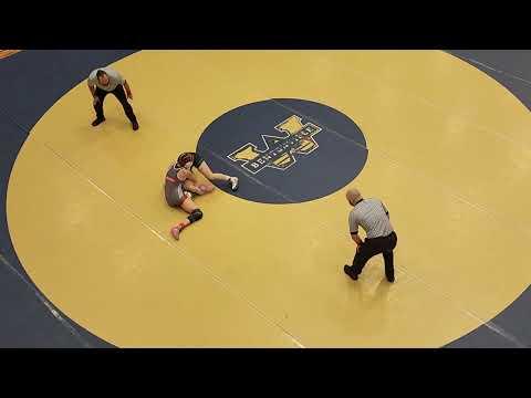 Video of 2023 Bentonville West Invitational Girls @ 130 lbs A. Schmotzer over K. Molster (Fall 2:18)