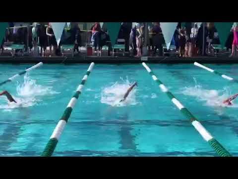 Video of 100 Freestyle Personal Best at SI Senior Classic