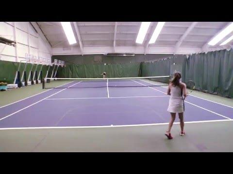 Video of Michelle's Tennis Recruiting Video