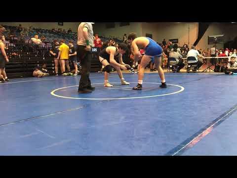 Video of Justin Richardson vs Clifton Haas Ncway State Championship 