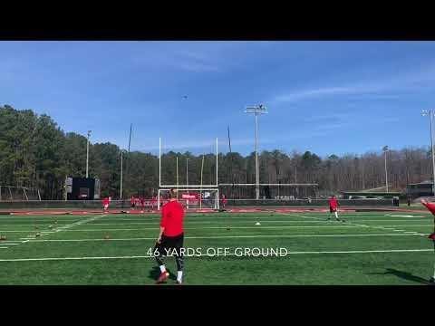 Video of Collyn Hopkins NKR #1 Punter #2 Kicker 