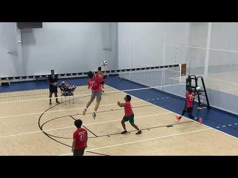 Video of Houston Volleyball Academy (HVA) College Camp Series- Ohio Sate University (OSU)