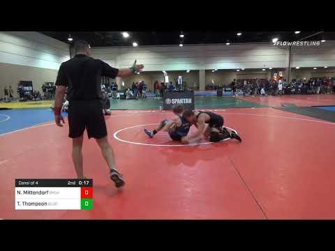 Video of 160 Lbs Consolation South Eastern Regionals 