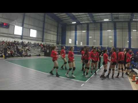 Video of 15U Provincials Fury vs Red Line - Match 1 Set 2