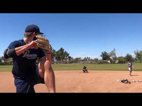 Video of Lucas Welch 2021 -  RHP