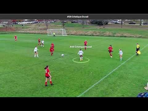 Video of Cristique Duvall - 2024 Soccer Highlights