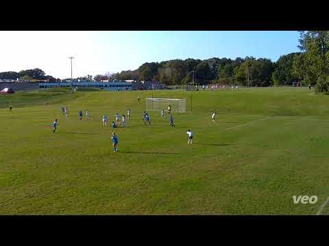 Video of Eleanor Keough (10h grade, Fall 2023) delivers a Goal for Shaker HS Varsity (October 2023)