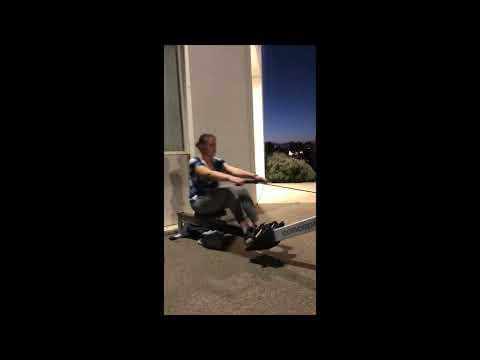 Video of Olivia Kark - March 2022 - Erging