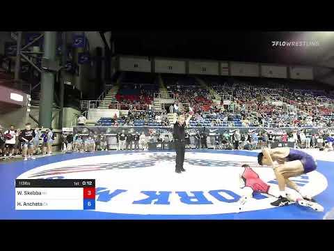 Video of My match at FARGO against returning Junior All-American - 113 Lbs Round Of 64 - Wyatt Skebba, Wisconsin Vs Hayden Tyler Ancheta, California