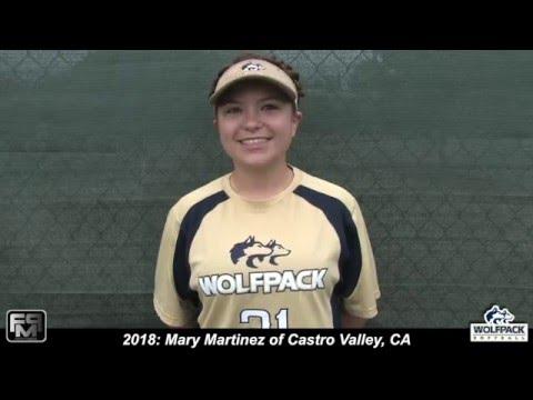 Video of Mary Martinez skills Video by Fastpitchmedia