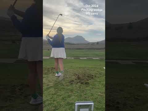 Video of Pitching Wedge; 115 Carry; Oct 2024