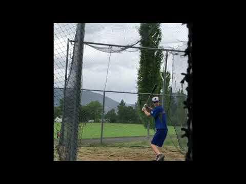 Video of Mason Sherburne (2023)SS/RHP - Hitting spring 2020