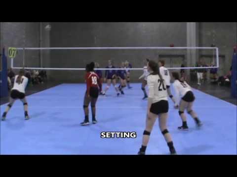 Video of DeKyra Dennis- Setter #17 ATL Big South 2016