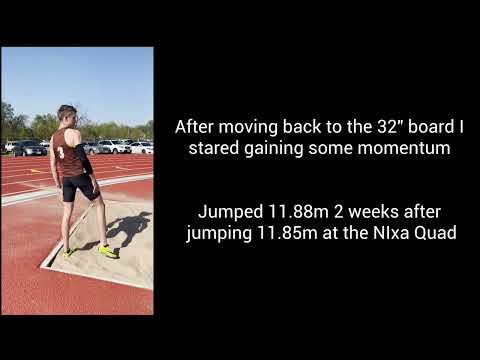 Video of 2023 Triple Jump Progression