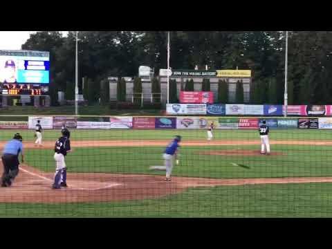 Video of Triple at a minor league stadium 