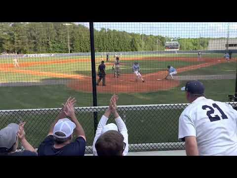 Video of 2 rbi single vs Buford, state semi-finals