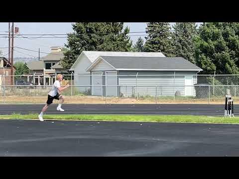 Video of 5’10 high jump