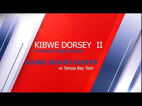 Video of Kibwe Dorsey II - Game Highlights (vs Tampa Bay Tech)