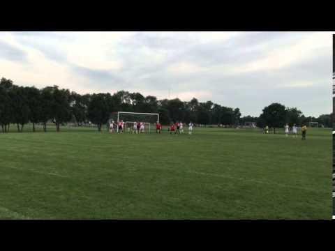 Video of Hayley Huff Direct Freekick Goal