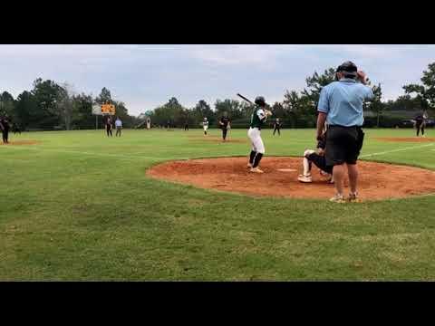 Video of Double with a throwing error/ advancing me to 3rd