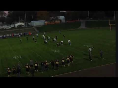 Video of Cael Sykes 75 yard TD - Bondurant Farrar vs Knoxville 2017