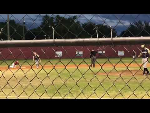 Video of Ronald “Ronnie” Hopper Catcher’s throw to 2nd base for third out!