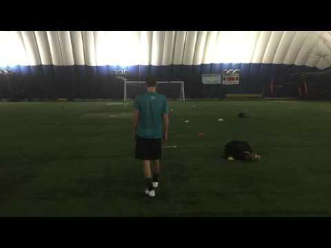 Video of  11 Consecutive 35 Yard Field Goals Off Ground 12-09-15