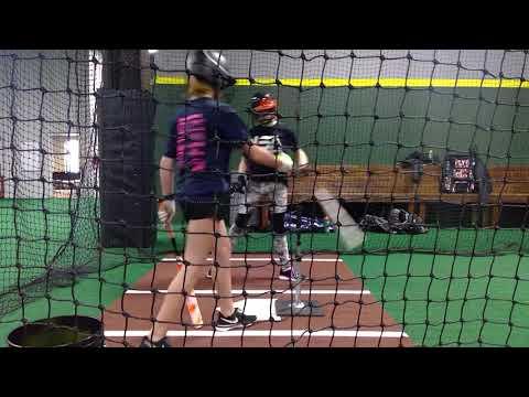 Video of Batting practice 